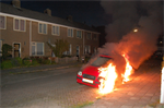 Prio 1 Brand Wegvervoer Auto Kievitstraat Kollum